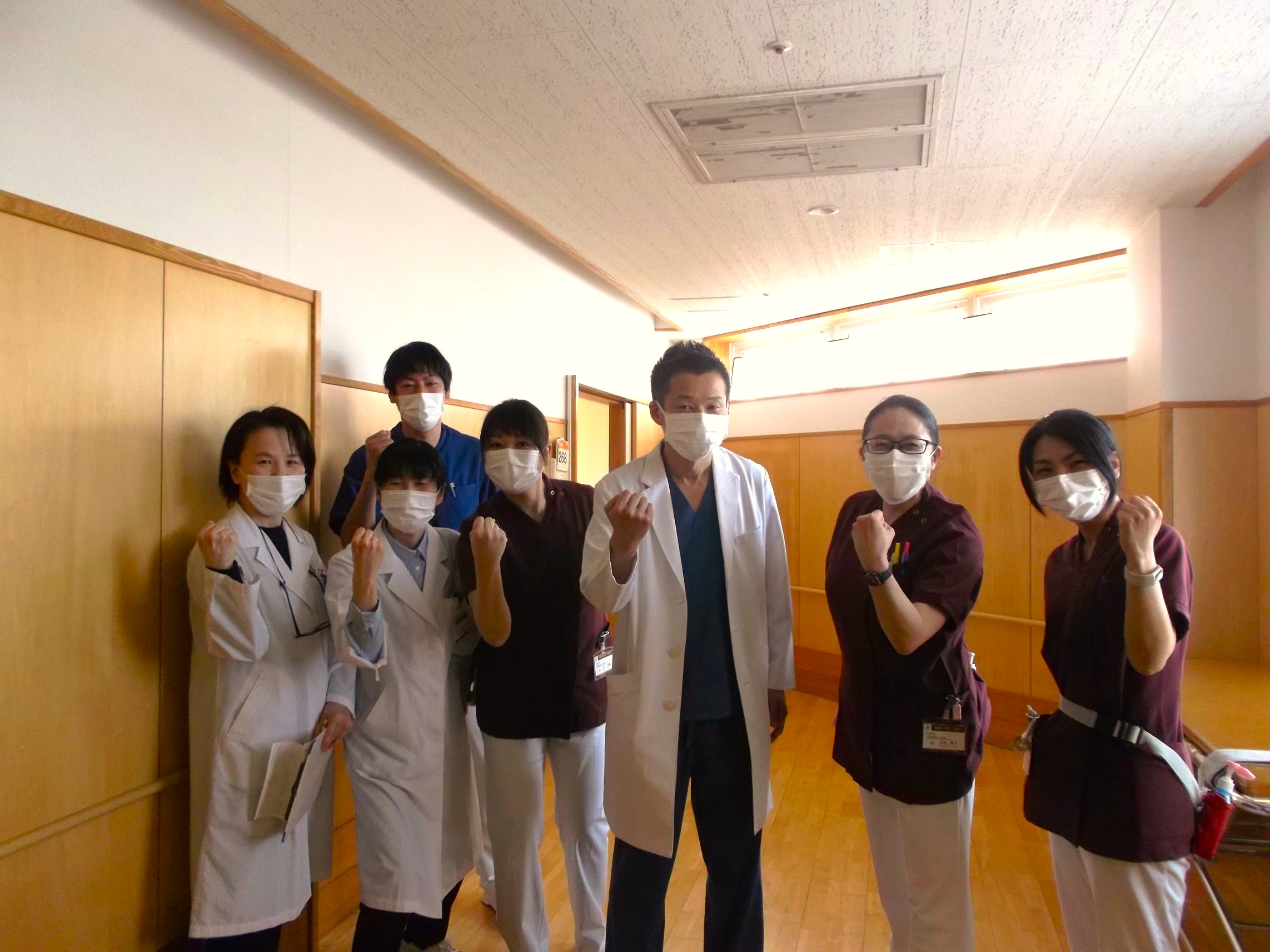 多職種連携によるチーム医療の様子